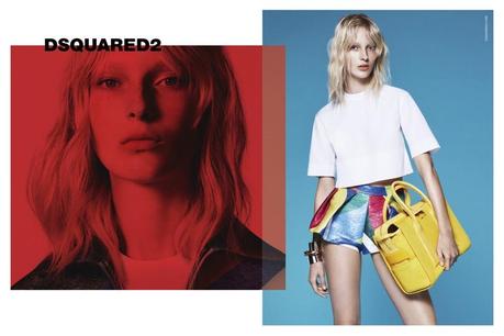 La nueva campaña de DSquared2 llena de color.