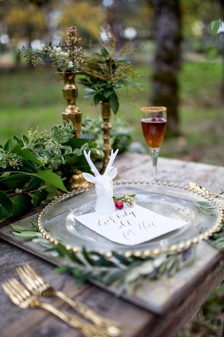 Una boda de invierno cargada de estilo