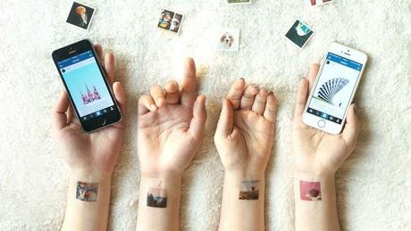 Una app para transformar tus fotos de Instagram en tatuajes temporales