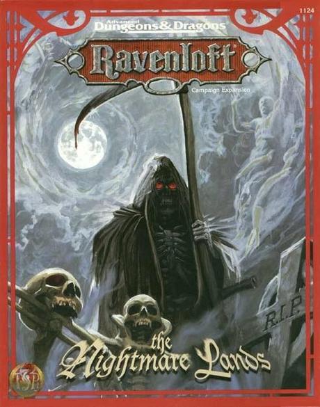 The Nightmare Lands Boxed set para Ravenloft(AD&D 2ª)