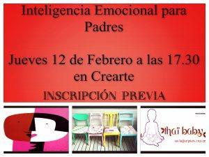 inteligencia emocional para padres I febrero