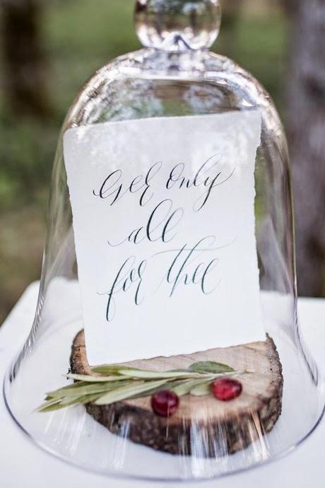 Una boda de invierno cargada de estilo