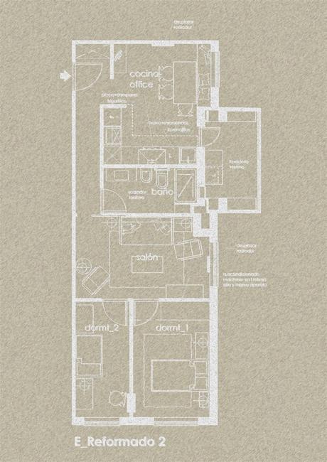 Una casa a la medida en 65 m2 Una casa a la medida en 65 m2