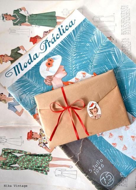 diy, packing, empaquetado, figurin, papel craft, regalo, libro, salamanca, sobre