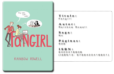 Reseña: Fangirl - Rainbow Rowell