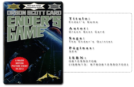 Reseña: Ender's Game (The Ender Quintet #1) - Orson Scott Card