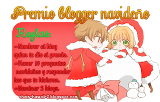 Premio Blogger Navideño!
