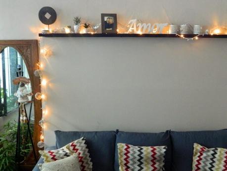Guirnalda de luces navideñas