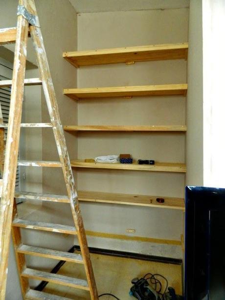 organizar con estantes