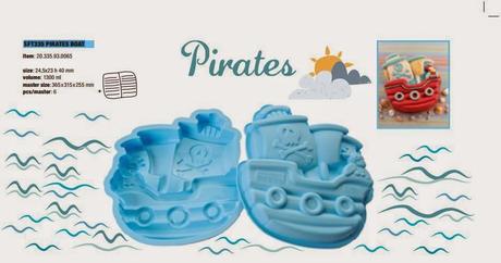 Barco Pirata de Bizcocho