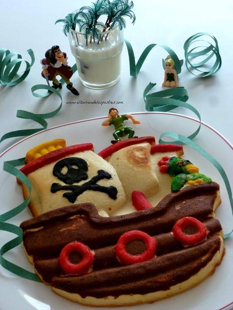 Barco Pirata de Bizcocho