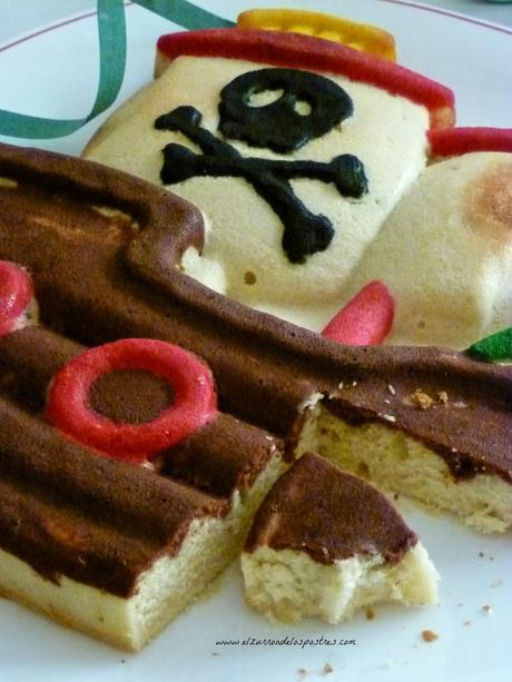 Barco Pirata de Bizcocho