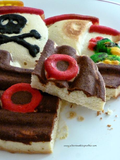 Barco Pirata de Bizcocho