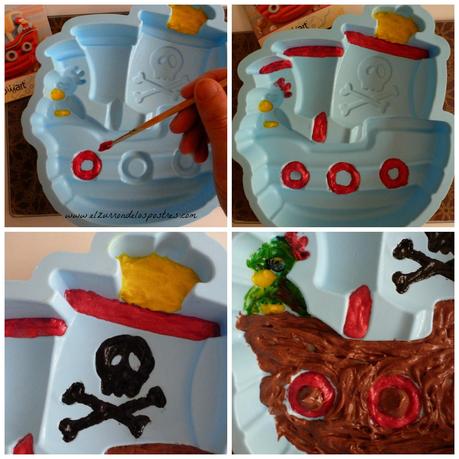 Barco Pirata de Bizcocho