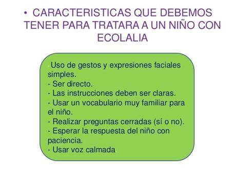 Como detener la ecolalia,en nuestros hij@s con autismo.