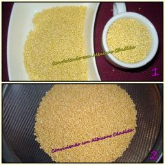 Paella especial de mijo (Panicum miliaceum) mijo36