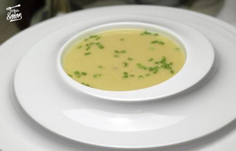 Crema de puerros