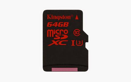 Kingston presenta microSD de ultra alta velocidad para captura de vídeo 4K.