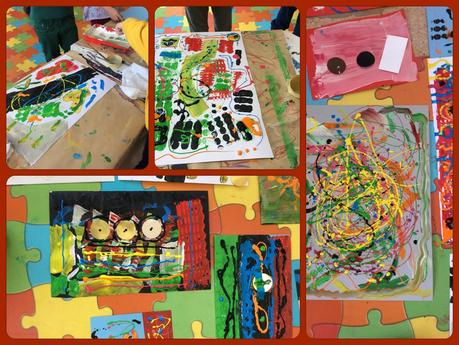 Arte abstracto  primaria