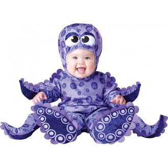 Disfraz de pulpo tentaculín para bebé 0