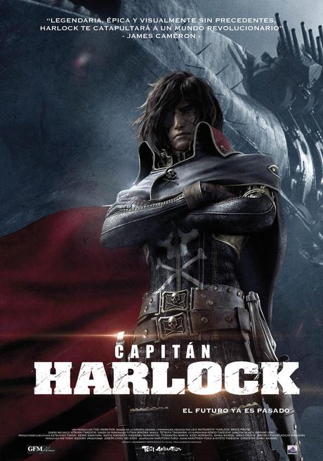 El regreso del Capitán Harlock, el pirata espacial más famoso de la animación