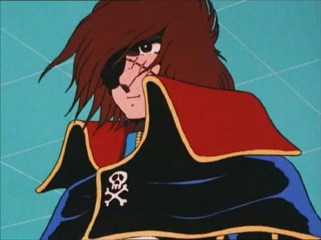 El regreso del Capitán Harlock, el pirata espacial más famoso de la animación
