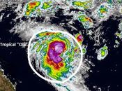 ciclón tropical "Ola" forma Pacífico sudoeste aumenta intensidad