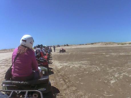 Travesía en Cuatriciclos. Villa Gesell-Cariló Parte I