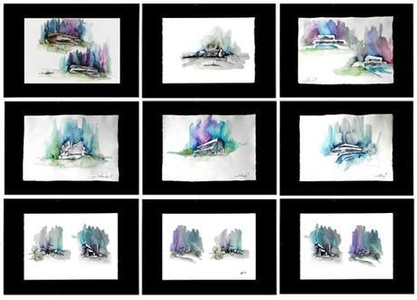 ACUARELAS LA SEMANA DE A-CERO (del 26 al 31 de enero)