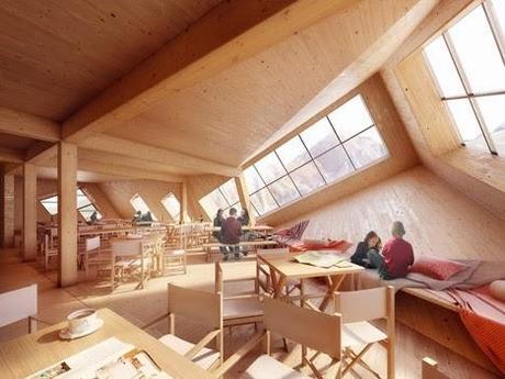 Propuesta y proyecto de albergue en la montaña