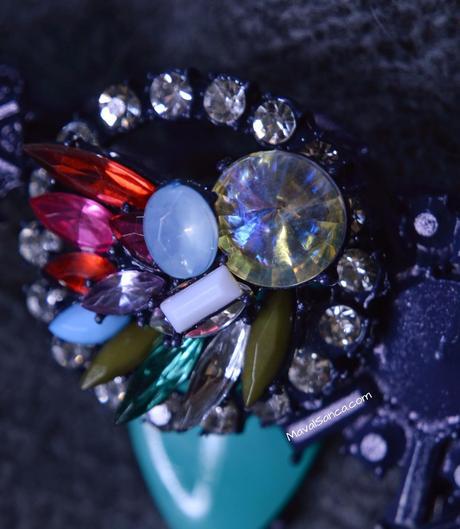 Collar de Flores Azul // Flowers Blue Necklace