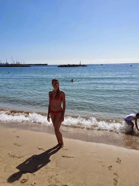 Al sol de invierno en lanzarote