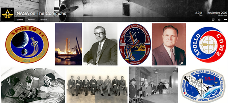 NASA on The Commons. Archivo fotográfico de la NASA sobre la carrera espacial