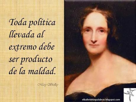 CITA  DEL DÍA: MARY SHELLEY