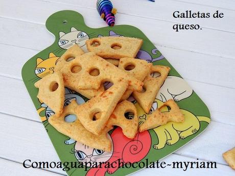 GALLETAS DE QUESO.