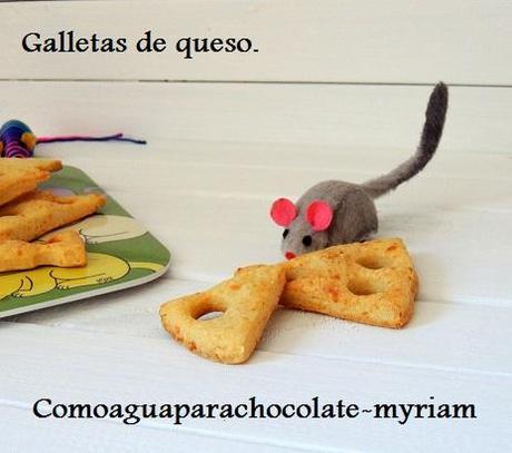 GALLETAS DE QUESO.