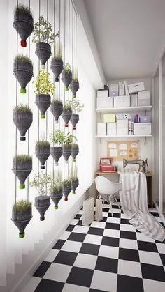 Nueva tendencia decorativa, jardines verticales interiores