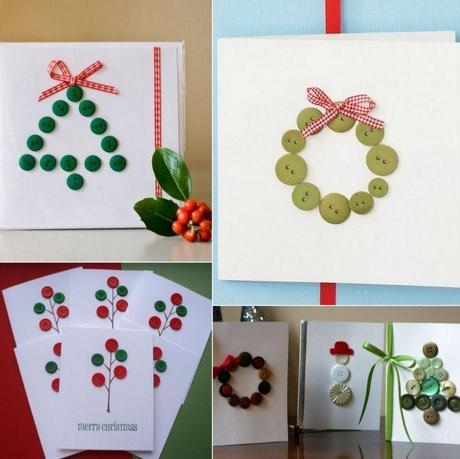 postales-de-navidad-con-botones.jpg (666×665)
