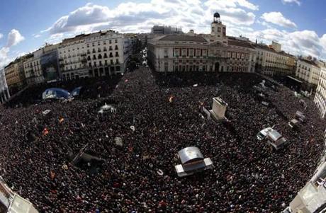 MSNoferini A pesar de la actual manipulación que hace el estado de los datos de participación en las manifestaciones y la nula difusión de las imágenes aéreas es más que evidente que “la marcha por el cambio” de este pasado sábado (31/01/2015) ha sido todo un éxito de participación. 