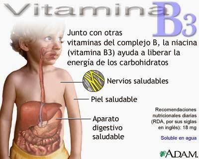 Niacina, la vitamina de la felicidad
