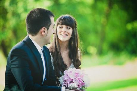 Miriam y Roger, boda rústica en  La Tría