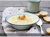 Crema suave Patata Langostinos