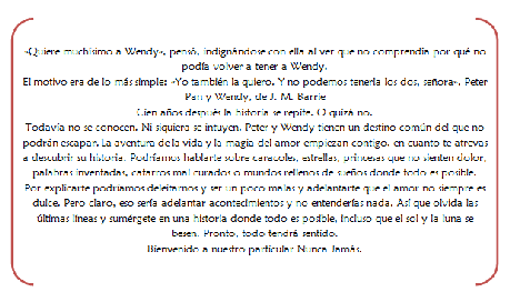 RESEÑA: Recuerda que me quieres (W. Davies)