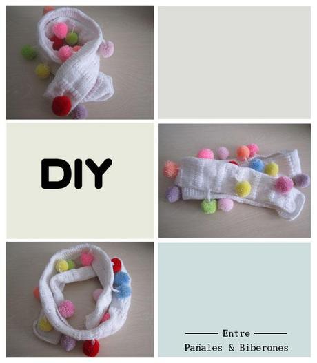 DIY : una bufanda con pompones