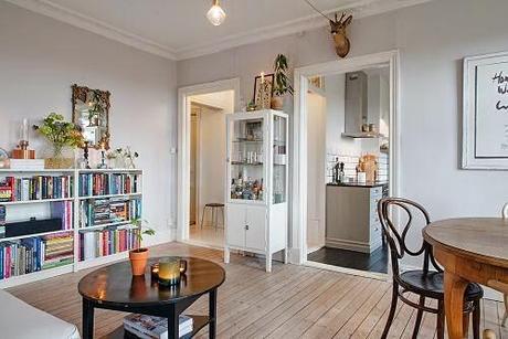 DECO CLÁSICA Y NORDICA EN UN PISO EN AUSTRALIA