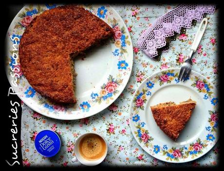 Tarta de Almendra con coco y...¡¡un reto conseguido!!