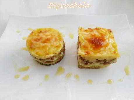 PASTEL DE CARNE Y PURÉ