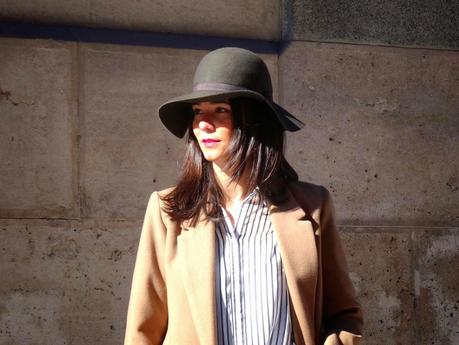 Abrigo camel de corte masculino