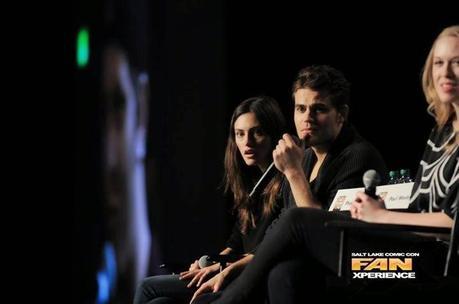 The Vampire Diaries: Paul Wesley y Phoebe Tonkin, panel en vivo de 