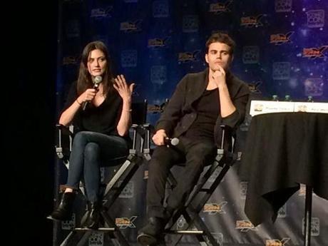 The Vampire Diaries: Paul Wesley y Phoebe Tonkin, panel en vivo de 